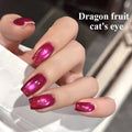 Ms Rainbow Starry Series 05 Cerise Rouge Chat Eye Gel Polonais