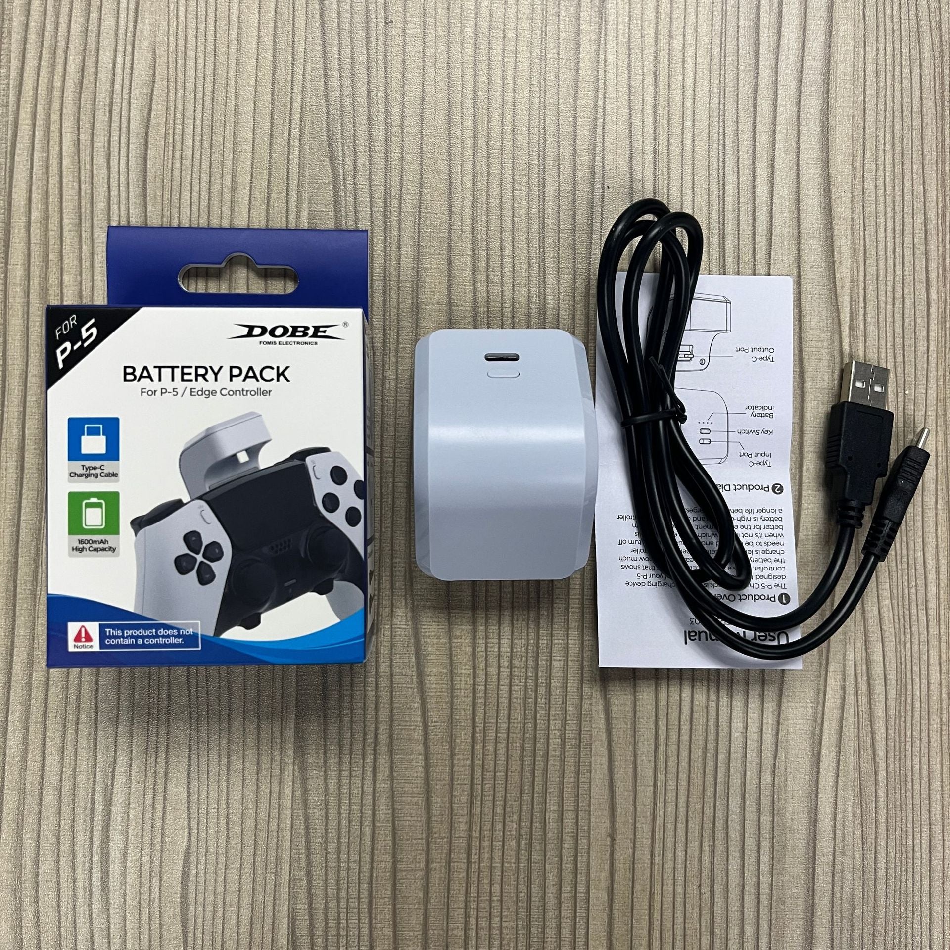 Poignée Endurance Power Bank Plug-in Batterie 1600 MA