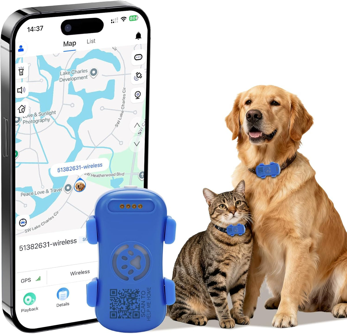 Dog GPS Tracker en temps réel