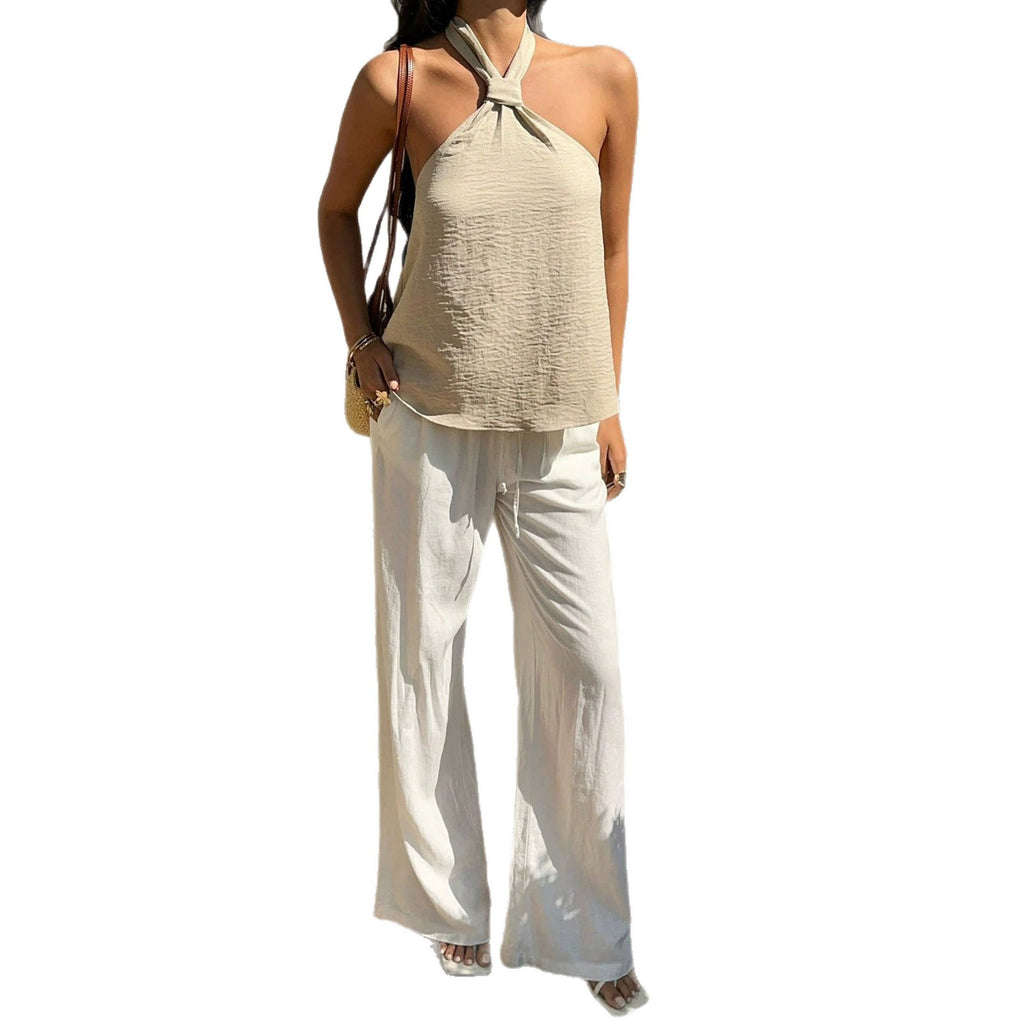 Femmes Camisole à col haltère