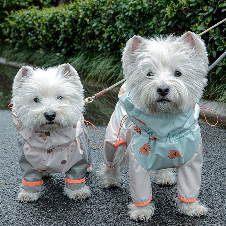 Pantalon de pluie à quatre pattes avec imperméable réfléchissant Et coupe-vent