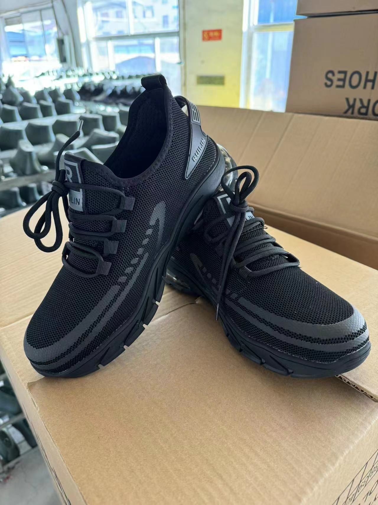 Anti-smash Anti-puncture et chaussures de sécurité respirantes