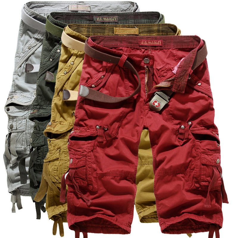 Shorts d'utilité occasionnels pour hommes