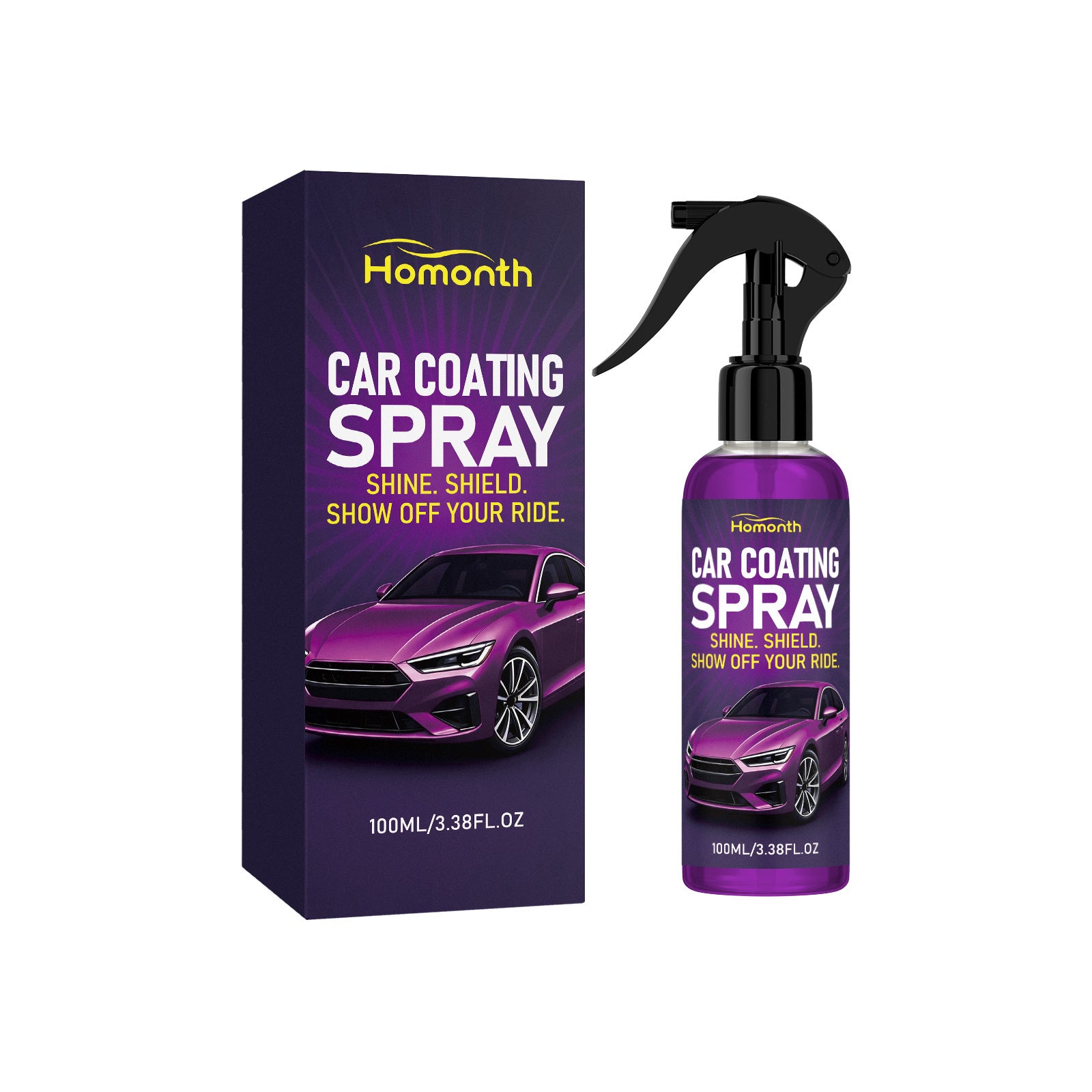 Spray céramique voiture, brillance et protection de la carrosserie