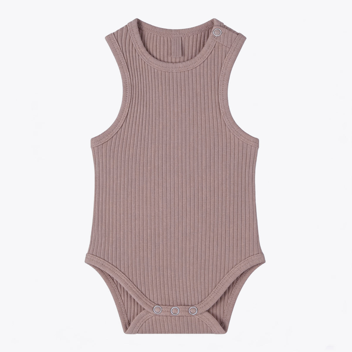 Bébé Romper tricoté à côtes