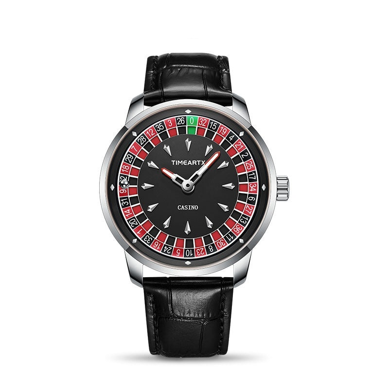 Montre Quartz à ceinture étanche à lumière unique