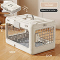 Portable Polding Pet Carrier pour les chats Idéal pour le voyage