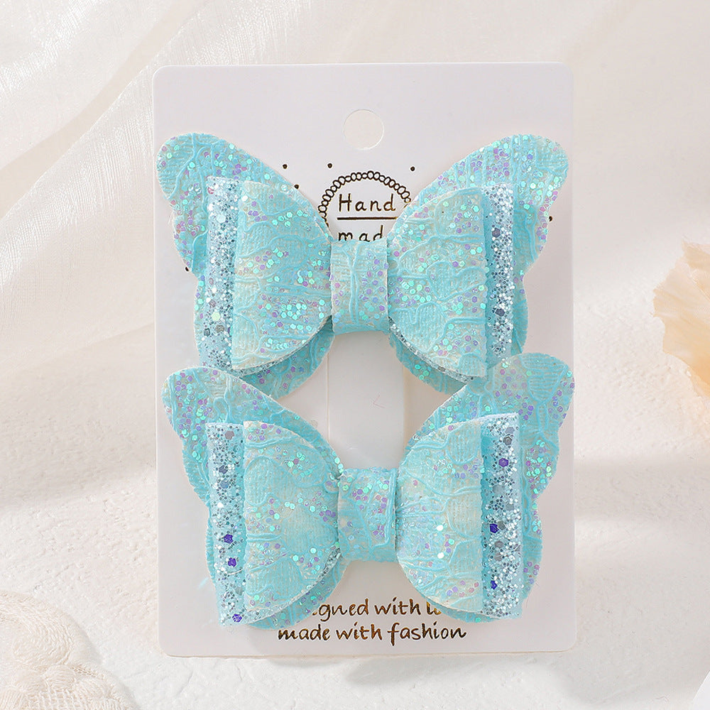 Ensemble de pinces pour cheveux Bow pour enfants