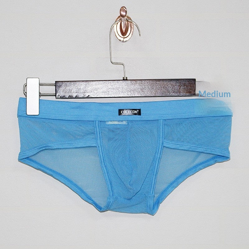 Mens Sous-vêtements en mesh avec une poche respirante
