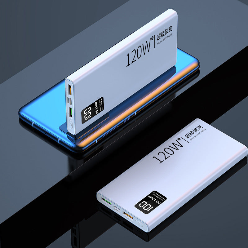 Batterie portable bidirectionnelle à charge ultra rapide pour téléphones portables Affichage numérique intelligent M