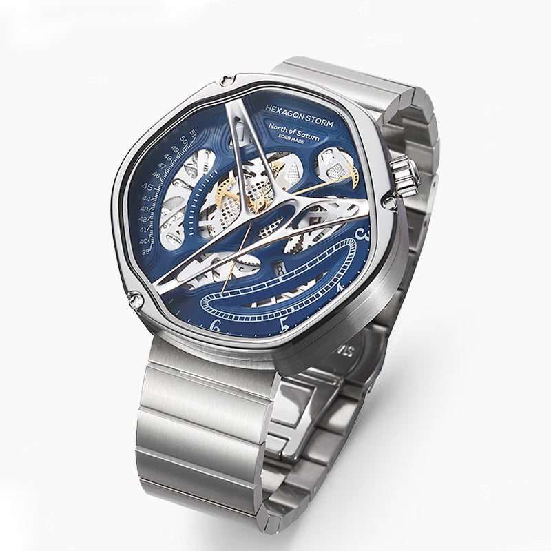 Men's Hollowed Out Alien montre haut de gamme