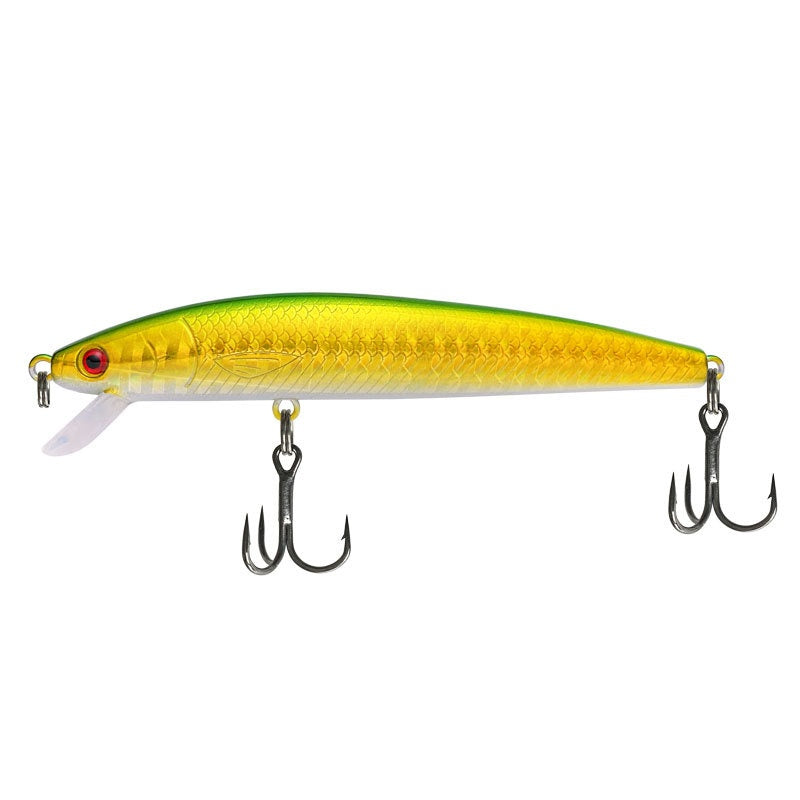 Lure Minnow avec des perles en rotin flottant en plastique Lure Artificial Bait