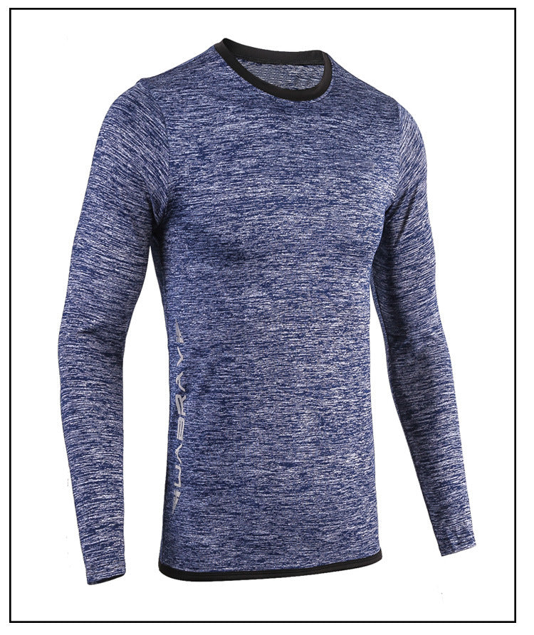 Ventes directes en usine Séchage rapide Sports de plein air Fitness porter des vêtements de sport manches longues hommes'