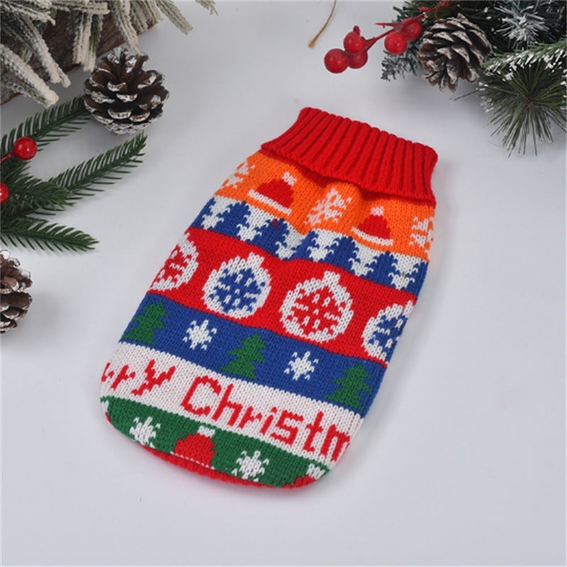 Chats Noël chaud col tortue Chandail Divers styles de vacances