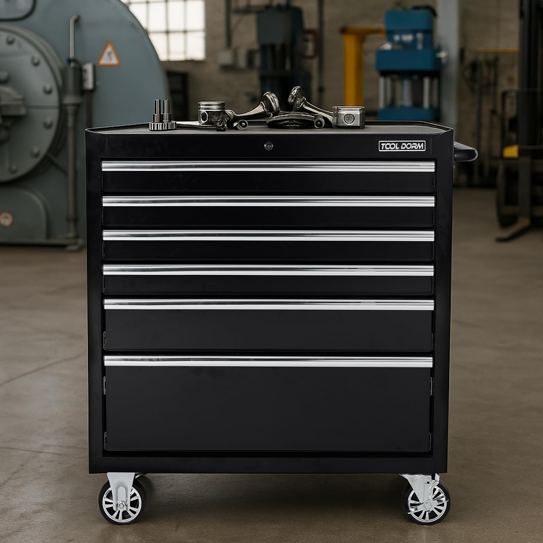 Uniquement pour l'expédition sur waybill 36 pouces 8-drawer Tool Cabinet empilable TT3606