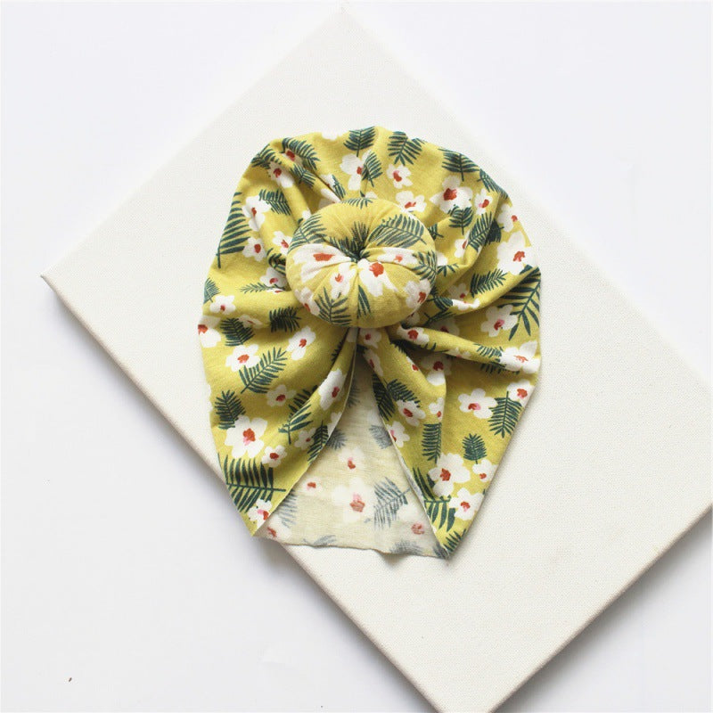 Chapeau Turban imprimé floral