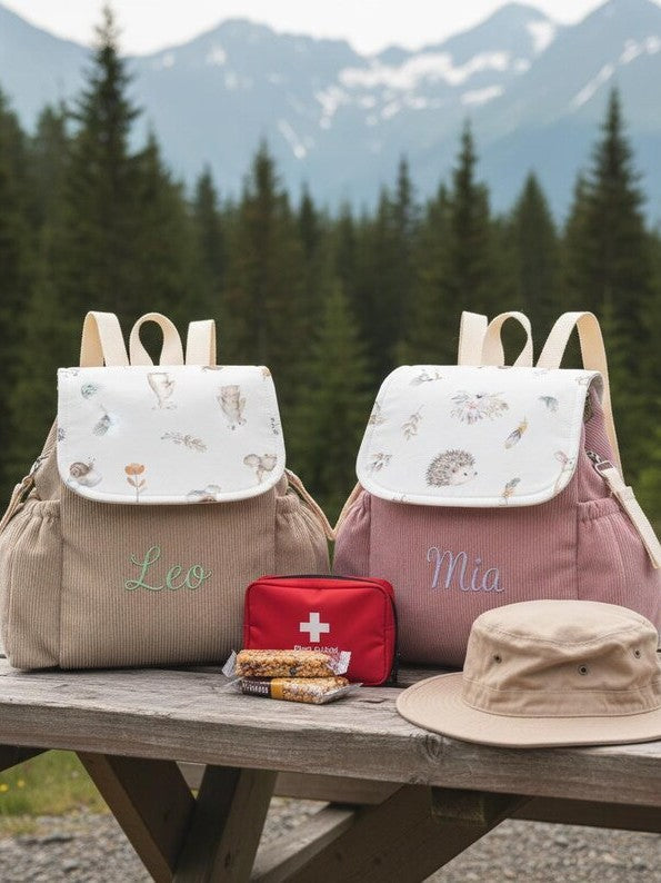 Sac à dos léger brodé à la main personnalisé