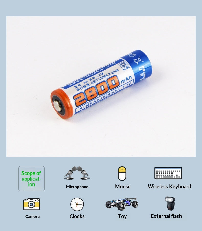 Batterie rechargeable Golden Platinum No 5 NiMH