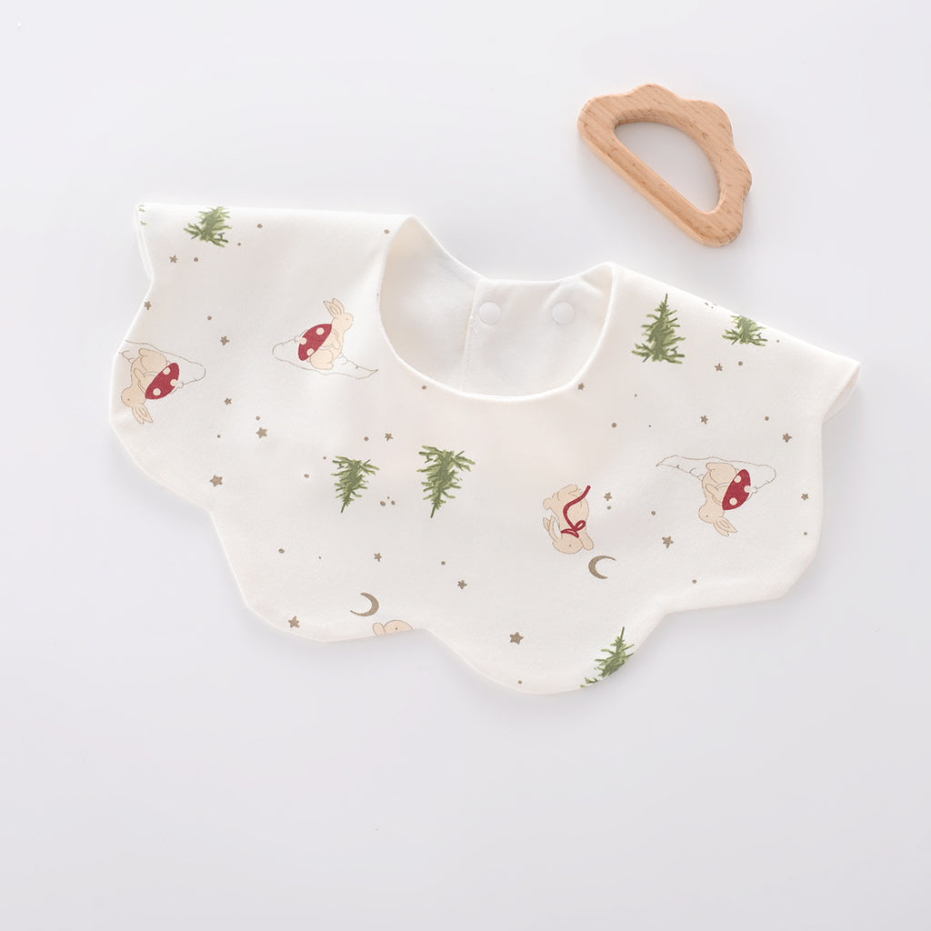 Bébé Bib Baby Pure Coton Imperméable Serviette Salive Nouveau-né