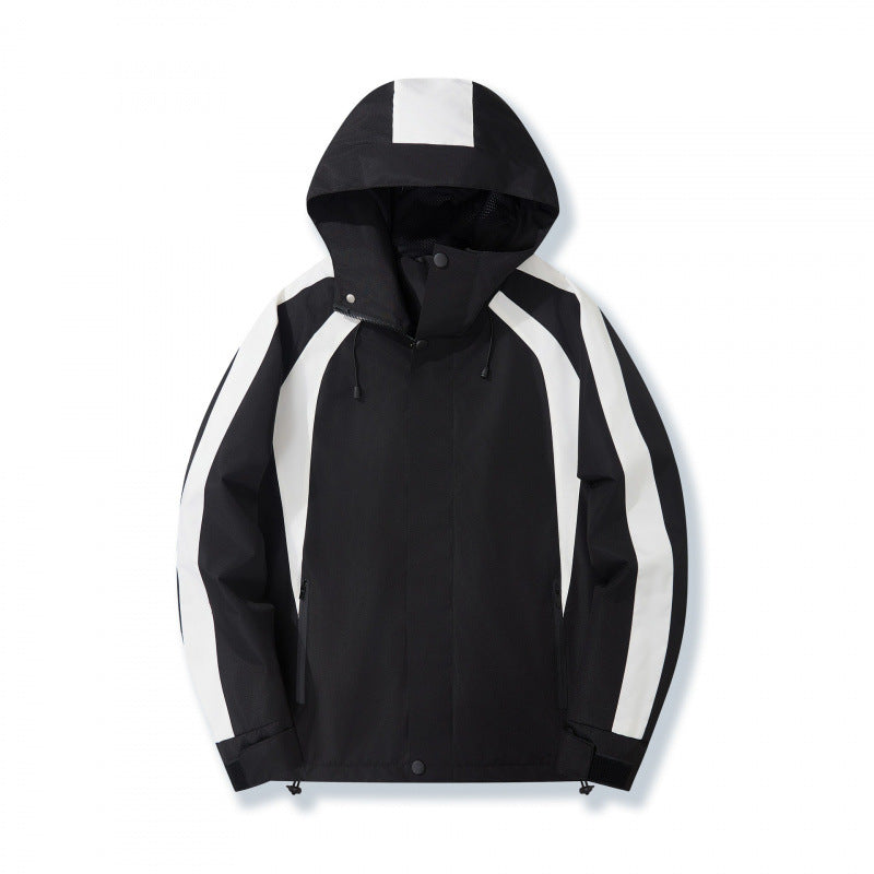 Veste à capuche Sport-Style Hommes Casual Outdoor imperméable