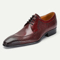 Chaussures en cuir casual pour hommes à quatre saisons