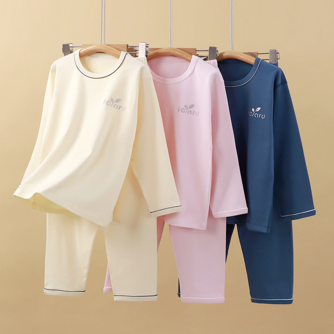 Pure Cotton Pajamas Autumn and Winter Homewear Set Loose and Casual