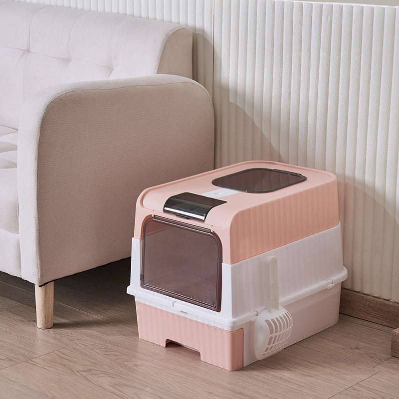 Uniquement auto-pickup--Magic Cube Cat Litter Box