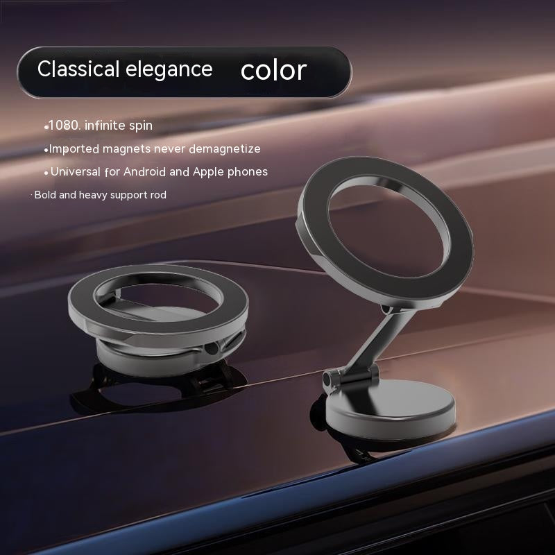 Support de téléphone magnétique pour voiture pliable tout-métal pour voiture plus forte Magnet Dashboar