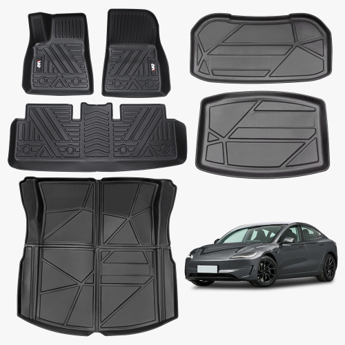 Tapis de sol TPE pour Tesla Modèle 3 2023-2025