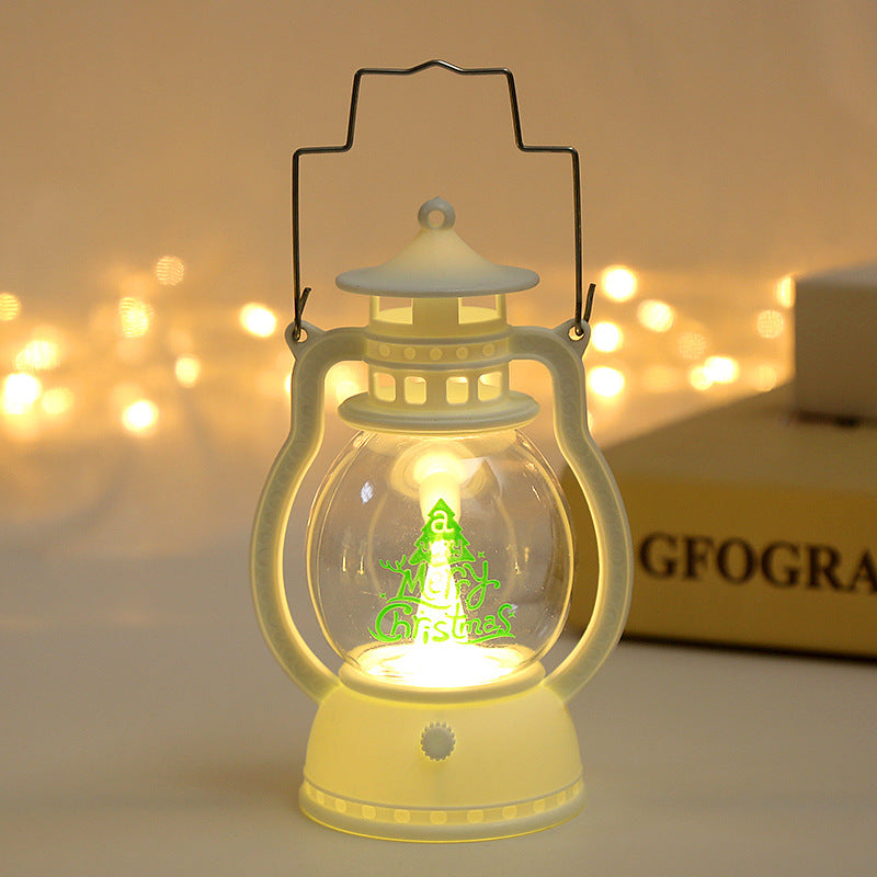 Décorations de Noël Cake Baking Led Portable Petit Lanterne Night Kinder