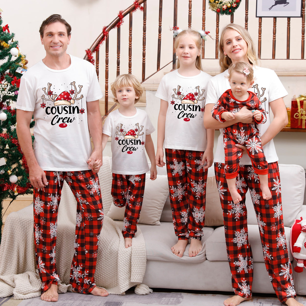 Maillot de pyjama imprimé de Noël