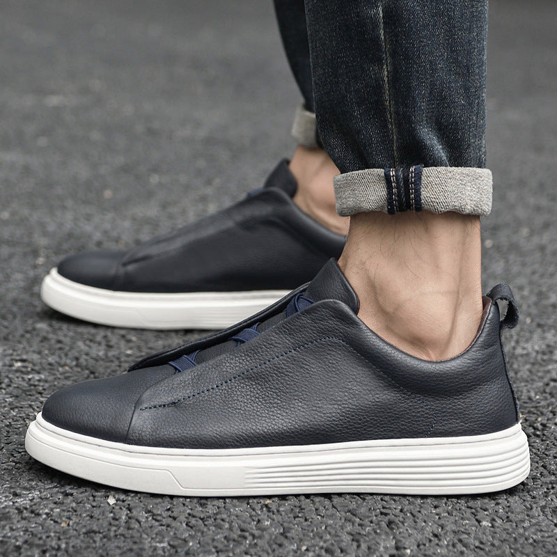 Chaussures de bureau de sport à couche basse pour hommes
