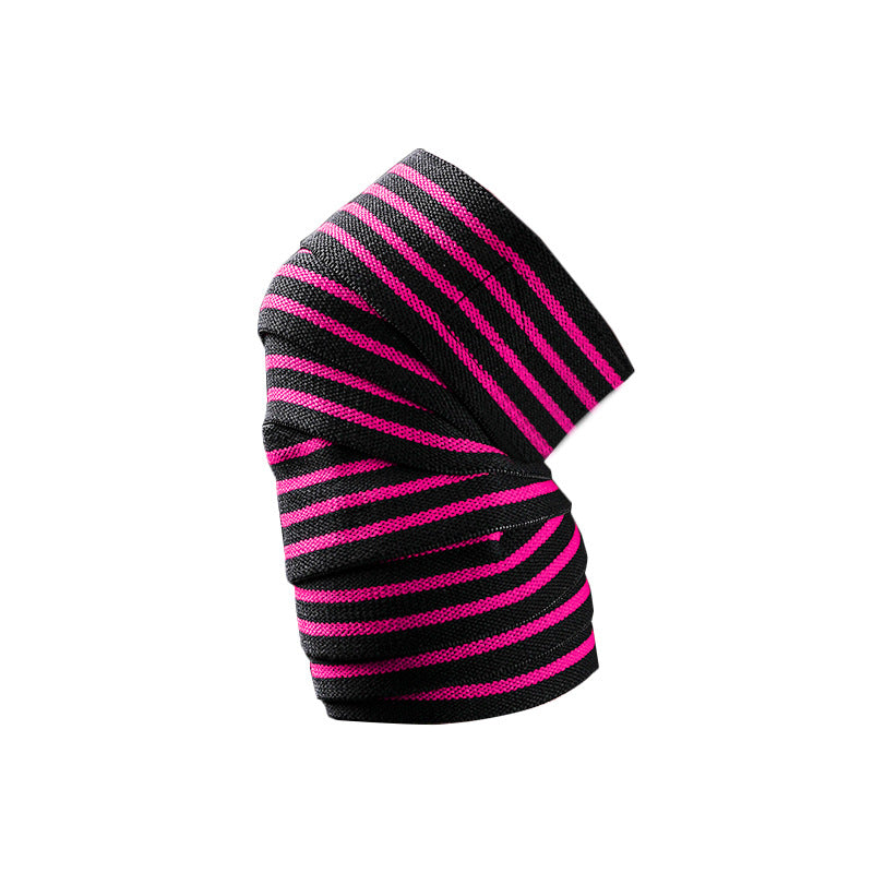 Bande de bandage élastique du squat du genou de fitness pour hommes
