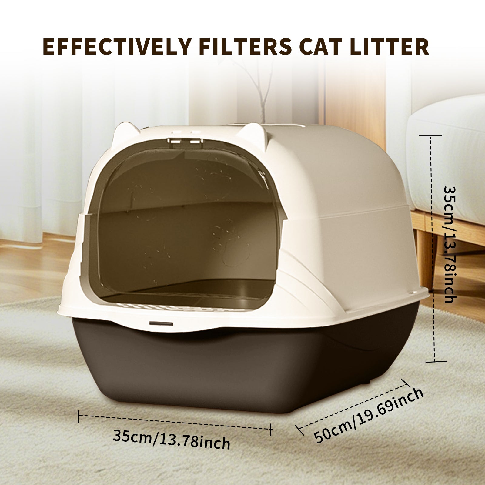 Uniquement prise de soi---Portable Litter Box