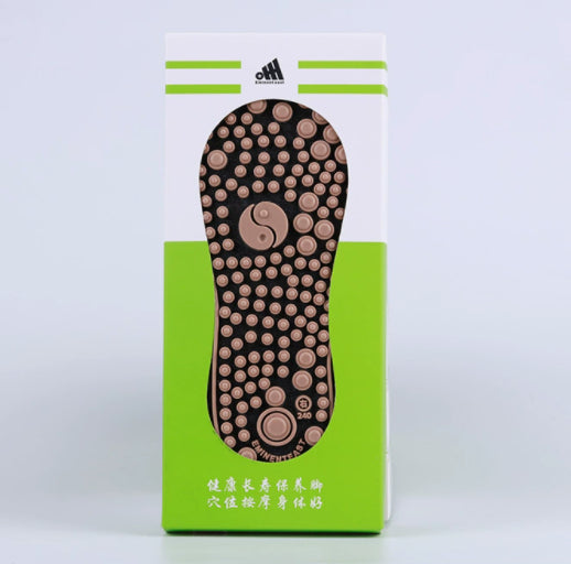 Chaussettes de massage en coton acupoint peigné à usage ménager créatif
