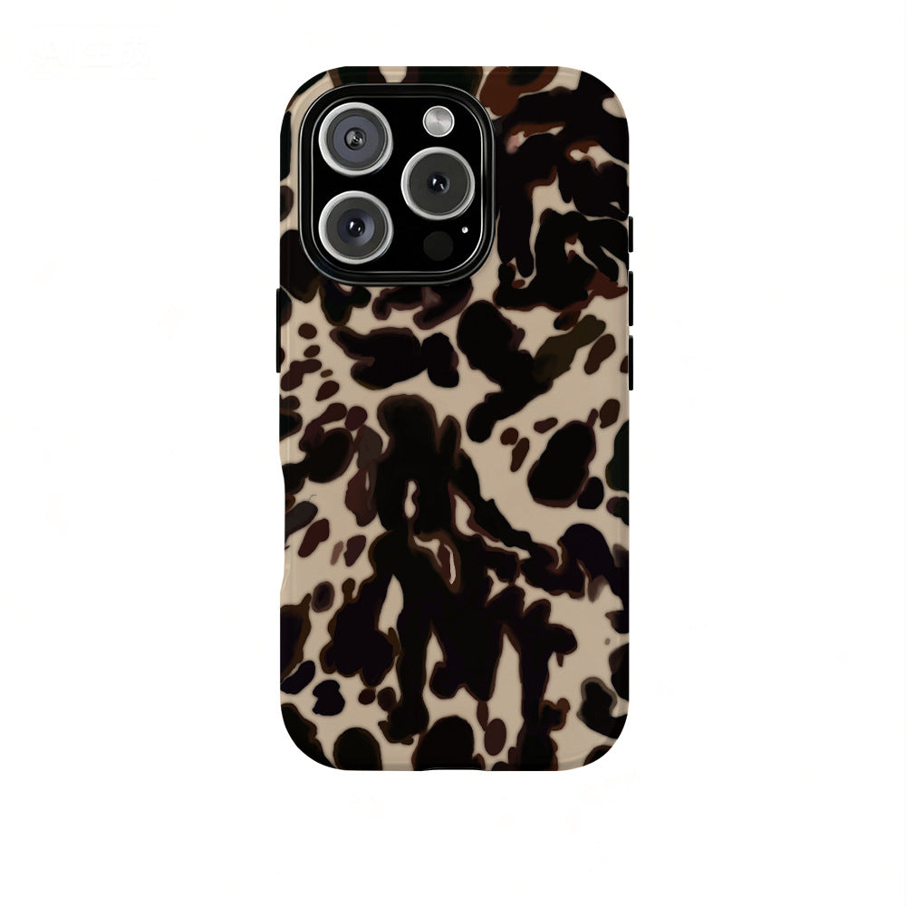 Étui de téléphone modèle de tortue ambre