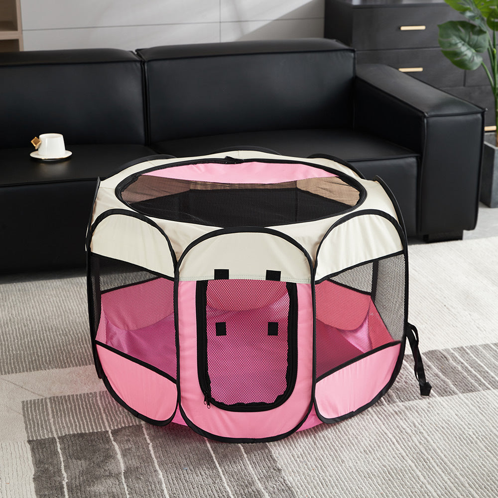 Pet Octagonal Cage Fence pliant étanche