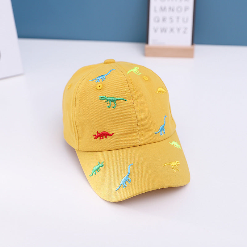 Chapeaux de baseball pour enfants dinosaures colorés