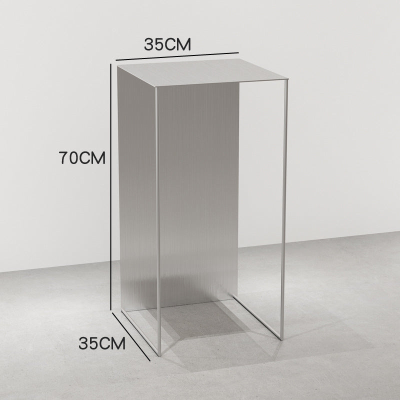Display Armoire en acier inoxydable Shop Display Stand Exposition Produit Display Storage Stan