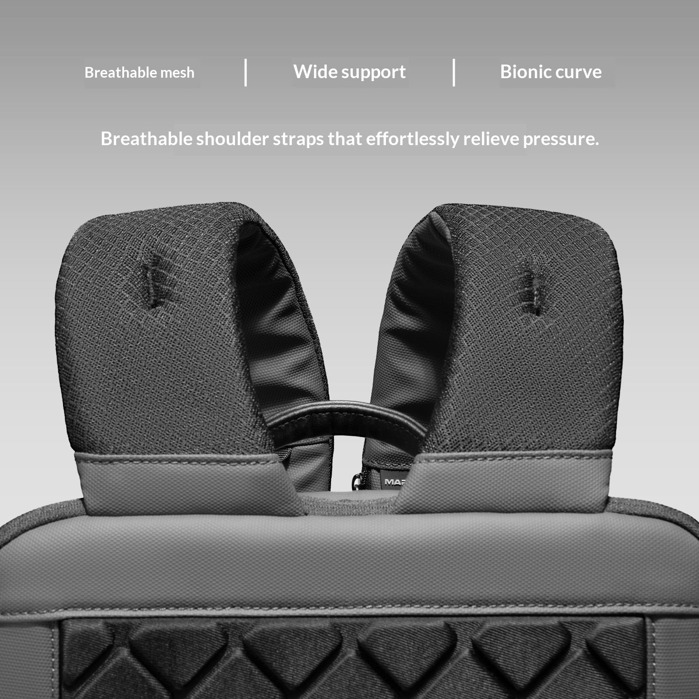Marco Laiden Sac portable léger Business Hommes Sac à dos léger Casual