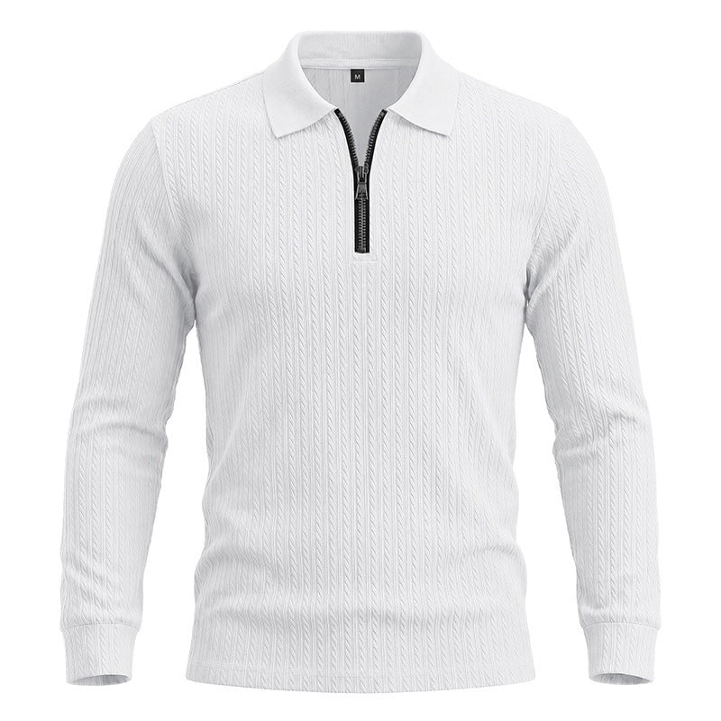 Polo à manches longues pour hommes