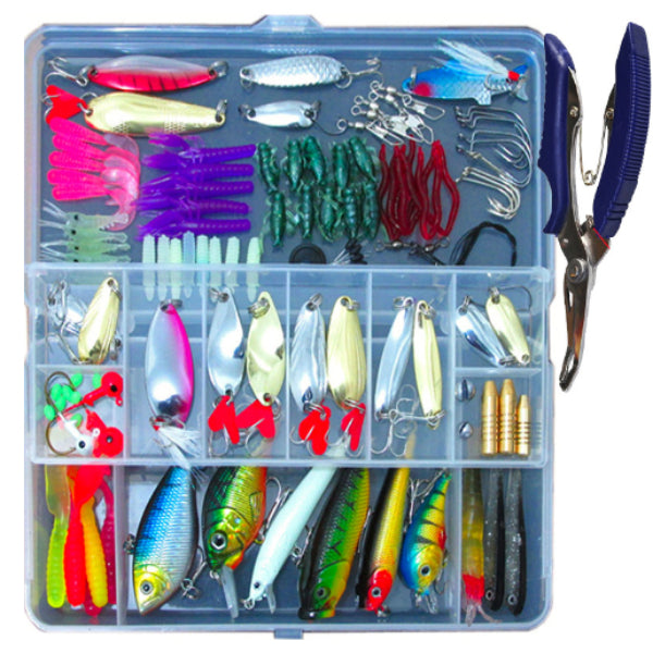 Lure Suit 132 pièces Suit Multi-fonction pleine couche de natation Lure de l'équipement de pêche Soft Bai