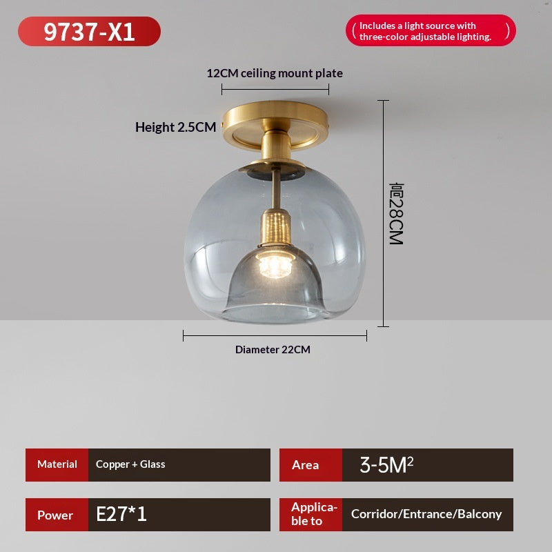 Modern Minimalist Living Room Entrance Ceiling Light
