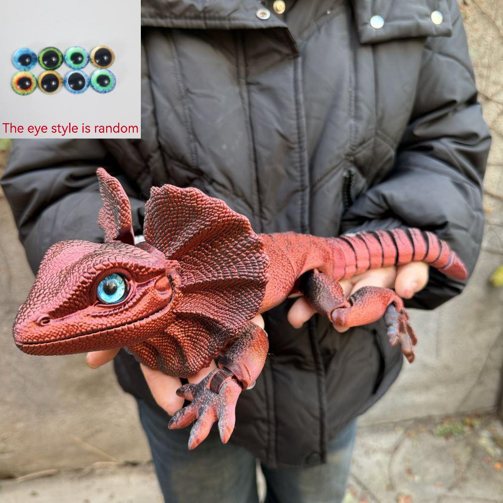 Modèle de caméléon animal de simulation imprimé en 3D