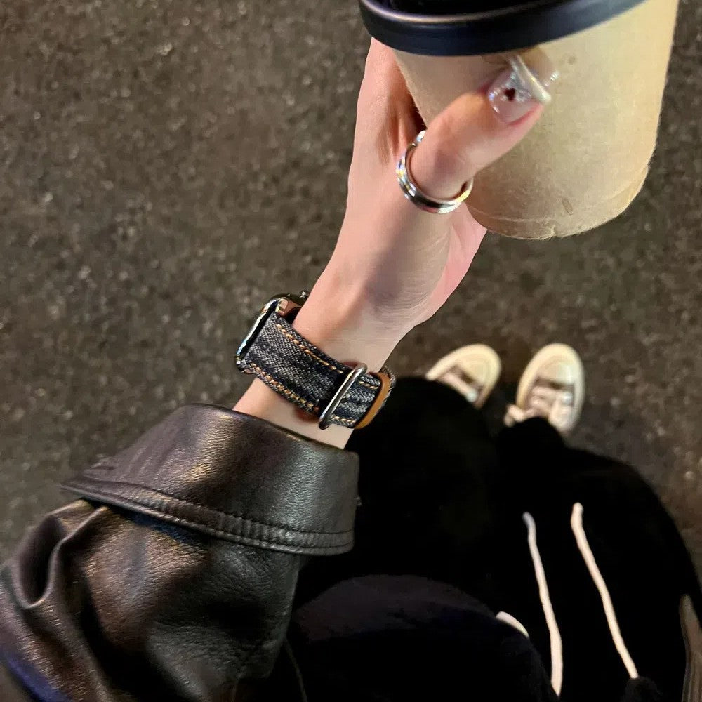 Rétro-chic Versatile Lavé Bracelet irrégulier