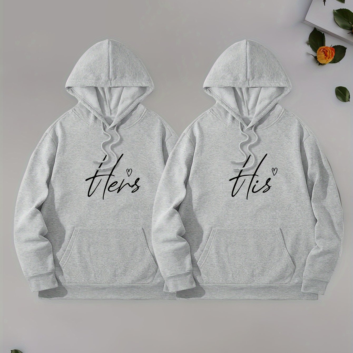 Stylish Casual Loose-fitting Unisex Hoodie pour les couples