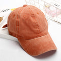 Summer Women's Solid-color Six-strand Ajustable Soft-brim Mode Casquette Casual Baseball