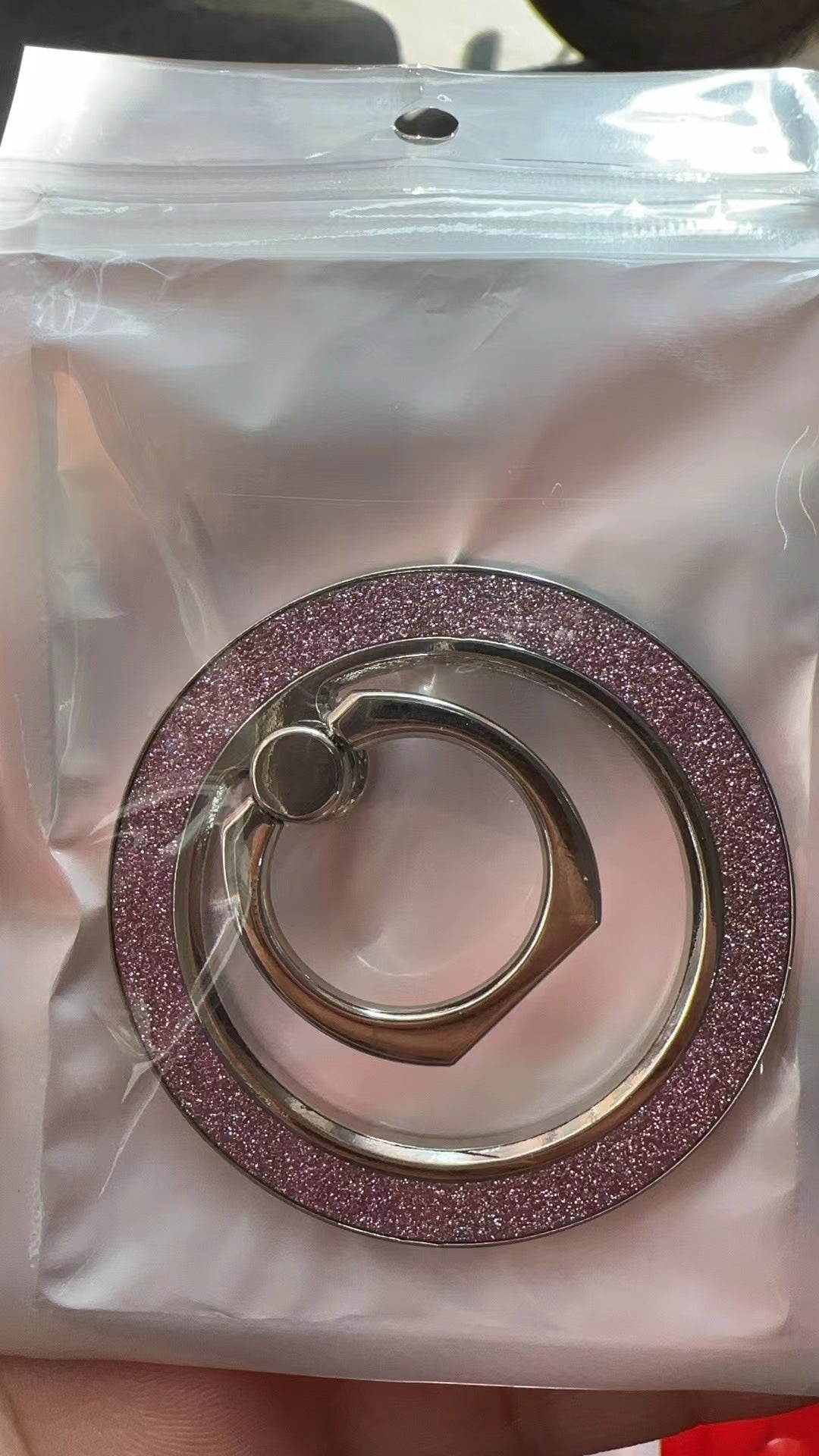 Support de bague magnétique Magsafe en métal ultra-mince
