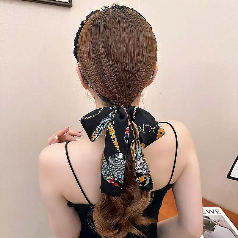 Bande de cheveux tressé Bow pour femmes