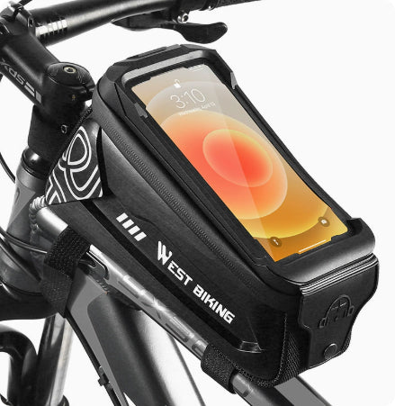 Sac avant en coque dure de grande capacité pour faisceau avant de vélo